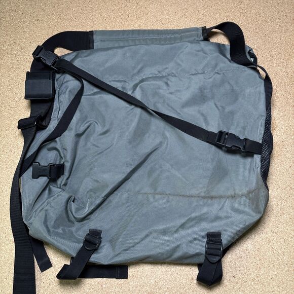 VTG Patagonia Critical Mass Messenger Bag Olive Gray Used - Picture 7 of 10